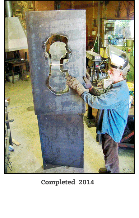 Artist-Blacksmith Sculpture Sow Above So Below